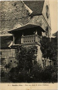 CPA Senlis- Une vue dans le vieux Chateau FRANCE (1020326)