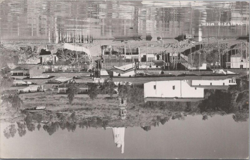 RPPC Postcard Janitzio Michuacan Mexico