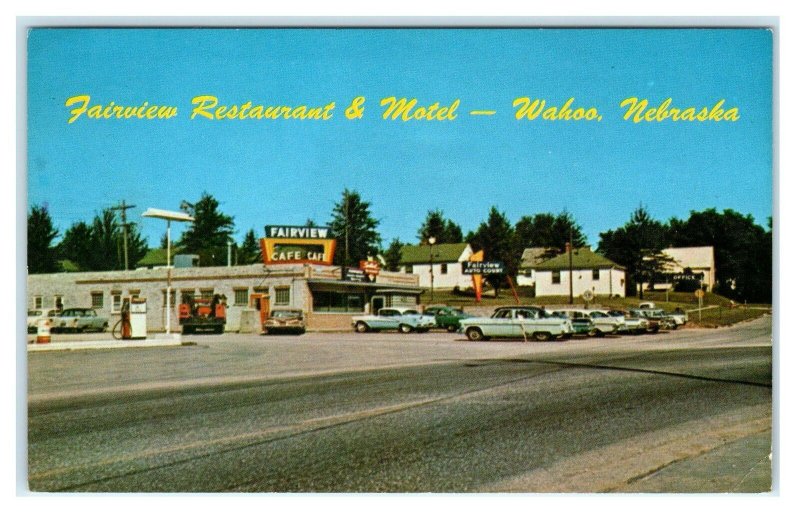 VALENTINE, Nebraska NE ~ Roadside HOME CAFE c1960s Cherry County Postcard