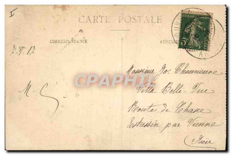 Postcard Old Louvesc Chalet