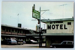 Lamar Colorado CO Postcard El Donna Motel Gateway Exterior c1960 Vintage Antique