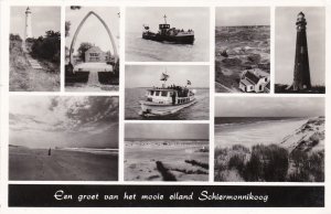 Lighthouse Multi View Schiermonnikoog Netherlands 1957 Photo