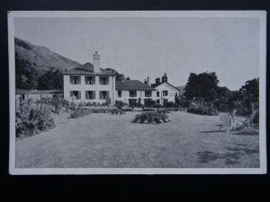 Cumbria GRASMERE The Swan Hotel Gardens - Old Postcard by W.H. Moss & Sons