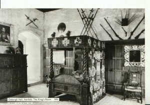 Norfolk Postcard - Oxburgh Hall - The King's Room - Ref 18573A