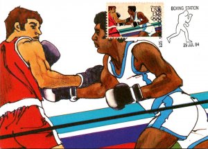 Stamps 1984 Los Angeles Summer Olympics Boxing