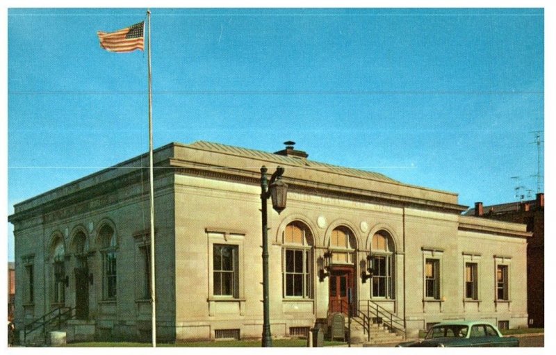 US Post Office Westfield Massachusetts Postcard