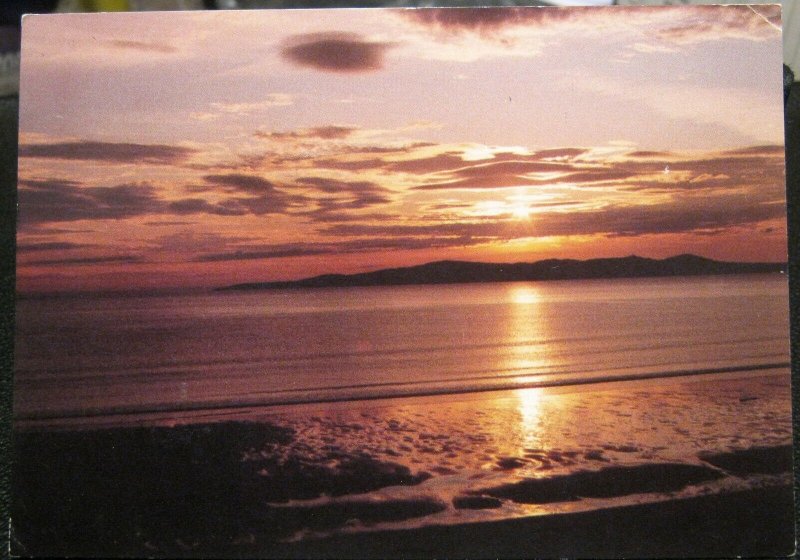 Scotland Sun sets over Scarista in South Harris - posted 1987