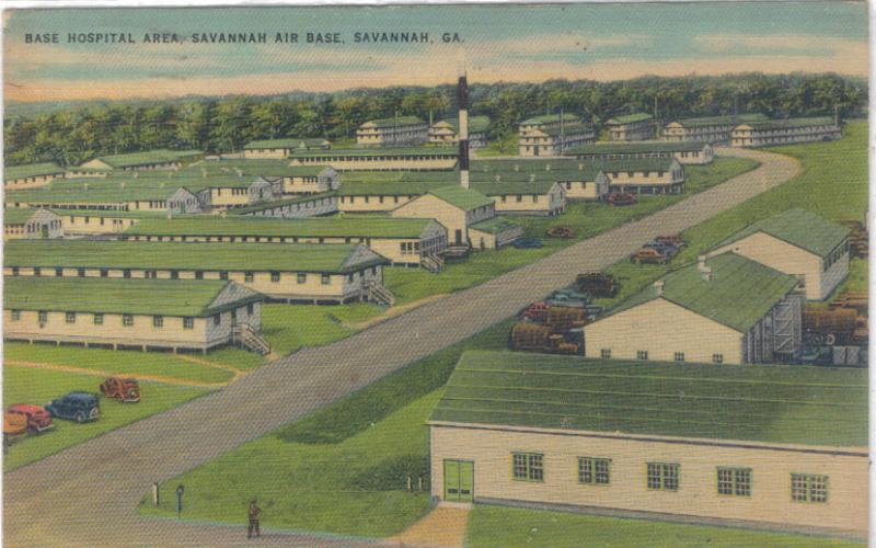 Georgia - Savannah - Base  Hospital Area - Air Base - 1942