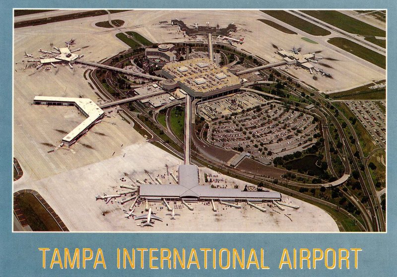FL - Tampa International Airport, Aerial View.