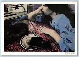 1982 Stephen Elston Burnt Toast Mary Ann Gallery Bronx New York NY Postcard