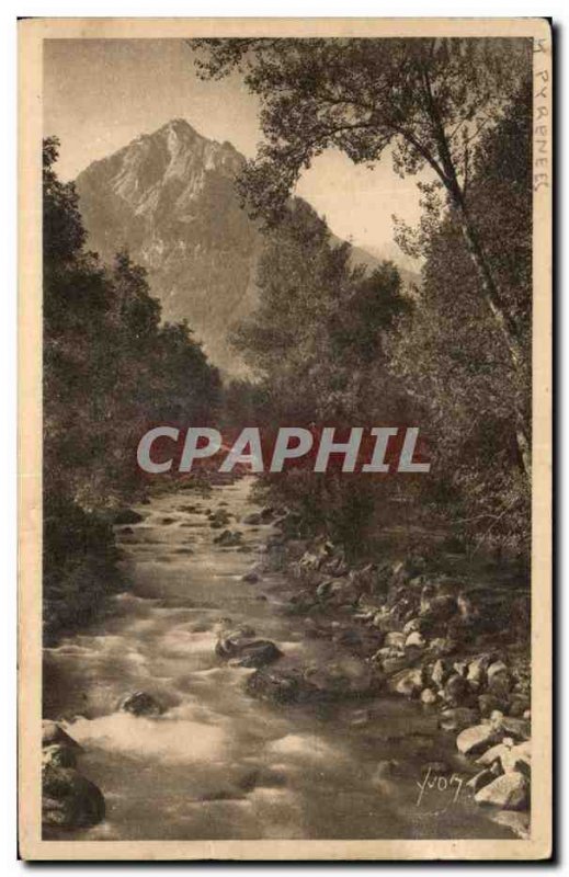 Old Postcard La Douce France Cauterets Peguere And Gave