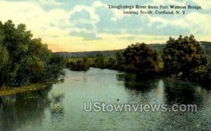 Tioughnioga River - Cortland, New York NY  