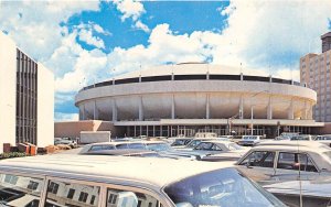 Fort Worth Texas 1968 Postcard Tarrant County Convention Center