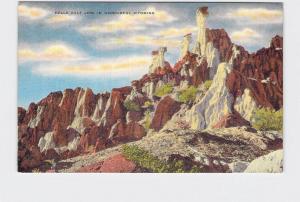 VINTAGE POSTCARD NATIONAL STATE PARK HELLS HALF ACRE WYOMING