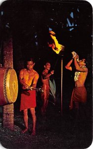Torch Lighting Ceremony Kauai, Hawaii, USA