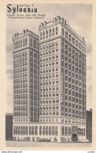 PHILADELPIA , Pennsylvania , 1930-40s ; Hotel Sylvania