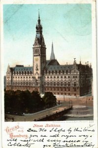 CPA AK Hamburg- Rathaus GERMANY (889853)