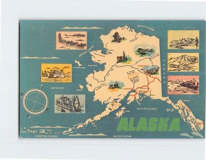 Postcard Alaska USA