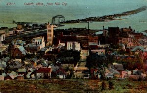 Minnesota Duluth View From Hill Top