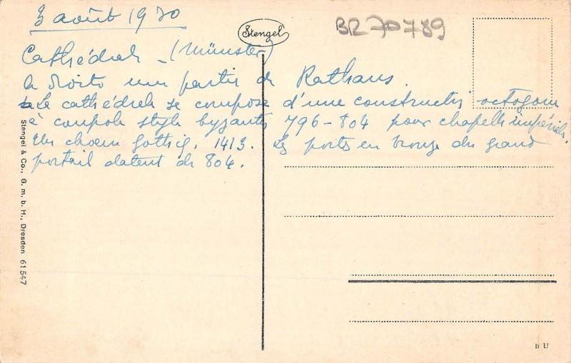 BR70789 bad aachen dom   germany