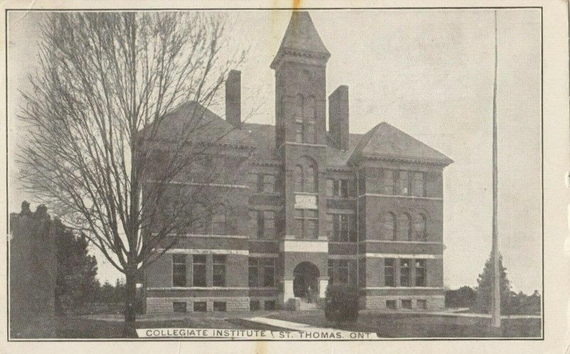 ST. THOMAS, Ontario, Canada, 1904 ; Collegiate Institute , V-2