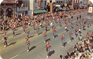 Holland High School Dutchmen Marching Band Tulip Parade Michigan postcard