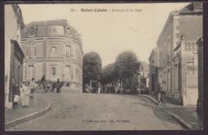 Avenue De La Gare,Saint Calais,France Postcard