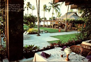 Fiji The Regent Hotel Looking From The Ocean Terrace To The Steak House