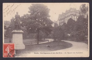 FRANCE, Postcard, Paris, Square des Evinettes