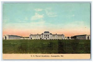 1910 US Naval Academy Armory Bancroft Hall Gymnasium Annapolis Maryland Postcard