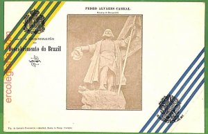 ah2830 - BRAZIL - VINTAGE POSTCARD Postal Antigua - Pedro Alvares Cabral