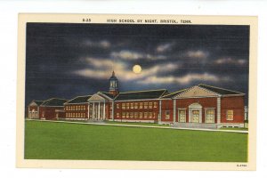 TN - Bristol. High School at Night