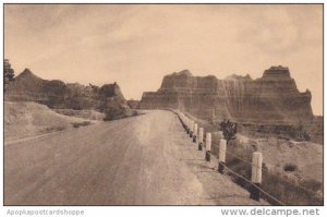 Cedar Pass Badlands Nat Monument South Dakota Albertype