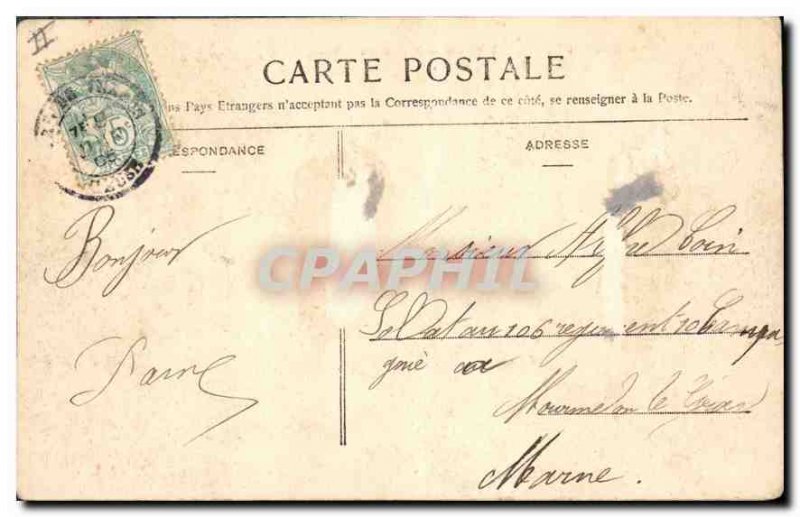 Old Postcard Verdun Lower City General view