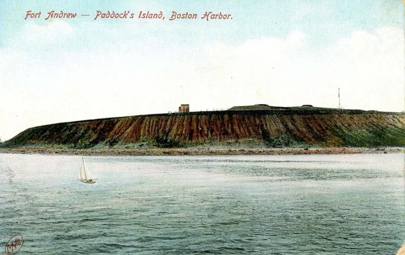 MA - Boston Harbor. Paddock's Island, Fort Andrew