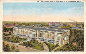 Sanitarium Battle Creek, Michigan, USA Unused 