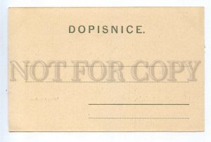 520444 Czech Republic Prague Vintage early postcard