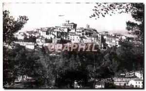 Old Postcard Cagnes Sur Mer general view