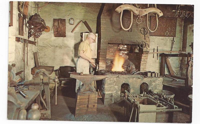 Monroe NY Postcard Smith's Clove Kitchen Blacksmith 4 Cards