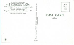 Anaheim, CA - The Sandman Motel