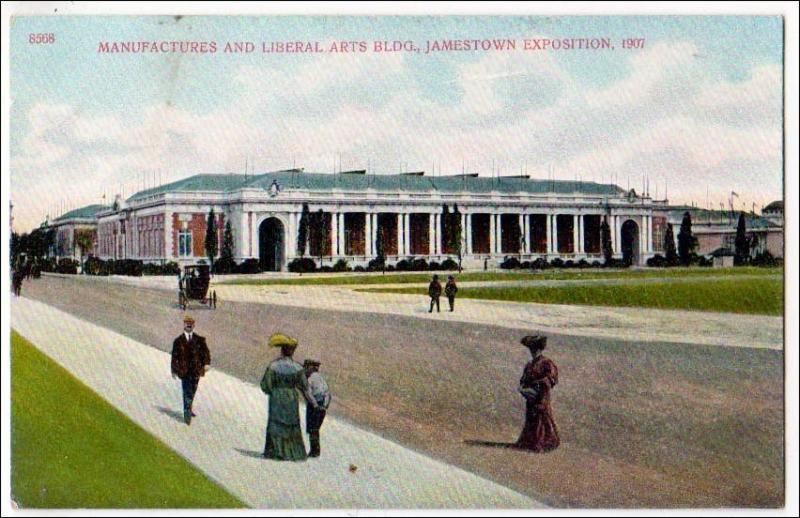 Manufacturers & Liberal Arts Place, Jamestown Exposition 1907