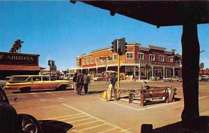 Main Street Scottsdale Road Downtown Scottsdale Arizona 1960s postcard