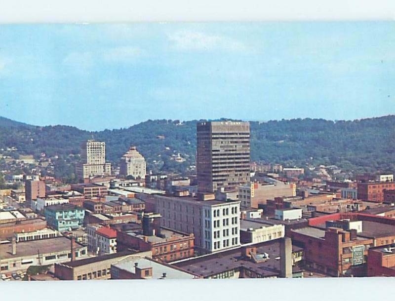 Pre-1980 PANORAMIC VIEW Asheville North Carolina NC F9141