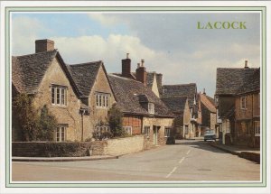 Wiltshire Postcard - Lacock Village, Nr Chippenham RR17568