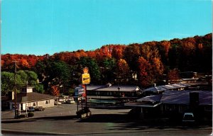 Stone Lodge Motel & Restaurant Huntington West Virginia Postcard