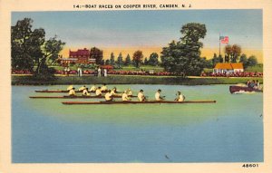 Cooper River Boat Race Row Boats Camden New Jersey, USA Unused 