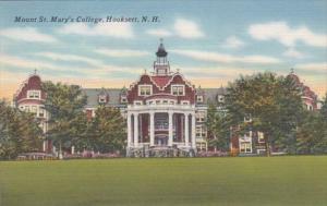 New Hampshire Hooksett Mount St Mary's College