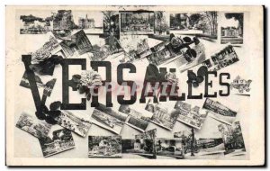 Old Postcard Versailles castle