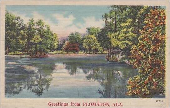Alabama Flomaton Greatings From Flomaton