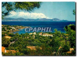 Postcard Modern Colors and Light of the Miracle France d'Azur coast of nature...